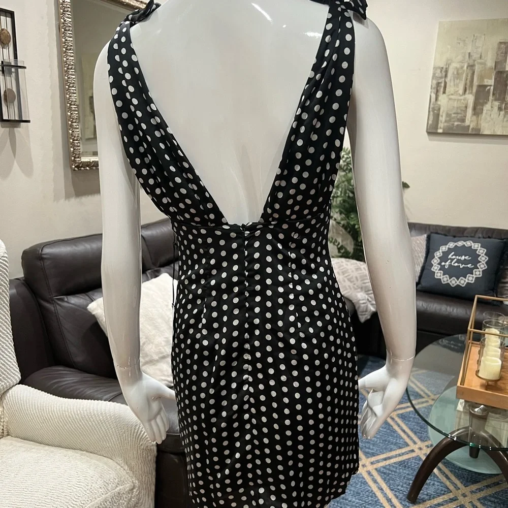 Brand New About Us Mini Polka Dot Dress . Size XS - Picture 2 of 6